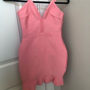 Pink dress size xs